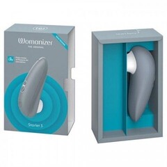 Бесконтактный клиторальный стимулятор Womanizer Starlet 3 серый