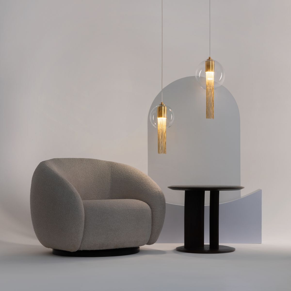 Подвесной светильник Maytoni Flusso P095PL-01BZ1