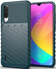 Чехол для Xiaomi Mi 9 Lite (A3 Lite, CC9) цвет Green (зеленый), серия Onyx от Caseport