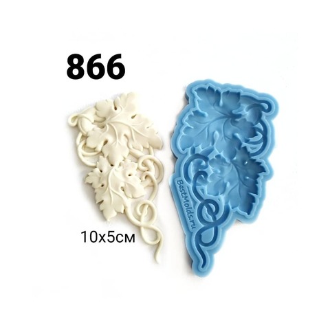 Молд Лоза 10х5см, Арт.PO-0866, силикон