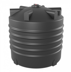 Емкость для технической воды Мультпласт KР-10000 10000 л. вертикальная (2400x2400x2400см;216кг;черный) - арт.552061