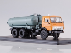 KAMAZ-53213 Vacuum machine KO-505 orange-gray 1:43 Start Scale Models (SSM)