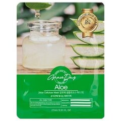 Тканевая маска с экстрактом алоэ GRACE DAY Aloe Cellulose Mask