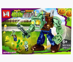 Конструктор Зомби, Нападение Гигантского Монстра, 479 дет.