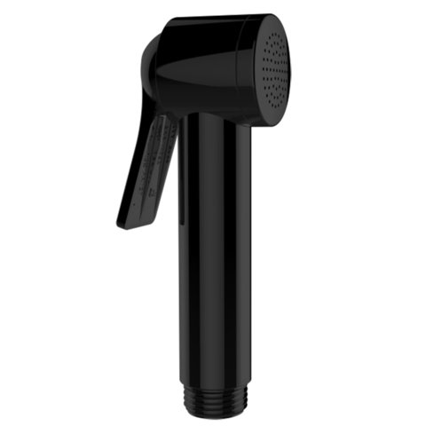 B00920.073 BOSSINI APICE Лейка гигиеническая из АБС-пластика., цвет черный матовый