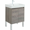Aquanet 302524 Тумба с раковиной Nova Lite 60 2 дв. цв. дуб рошелье (302524)