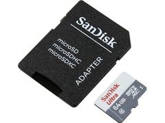 Карта памяти SanDisk Ultra microSDHC UHS-I 64GB Class10 80MB/s