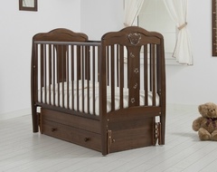 Кровать детская К-2006- 2м "Мишель" маятник универсальный (слоновая. кость)