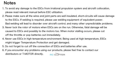 ESC регулятор мотора T-Motor F55A PRO II F3 6S 4IN1 32bit