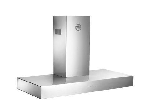 Т-образная настенная вытяжка Bertazzoni, 1 мотор, 120 см Нержавеющая сталь