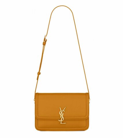 Сумка Saint Laurent Solferino коричневый