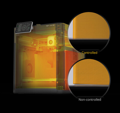 3D-принтер Bambu lab X1E Combo с AMS системой (EU-версия)