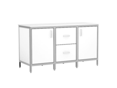 Стол-тумба лабораторный АСК СТ.01.05 (разборный)