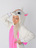 Пижама кигуруми детская "Единорог" розового цвета