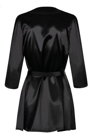 Комплект Satinia Robe Black Obsessive
