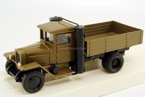 Ural-ZIS-21A gas generator brown LOMO-AVM 1:43