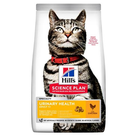 Hill's Urinary Health сухой корм для стерилизованных кошек и кастрированных котов (курица) 300г