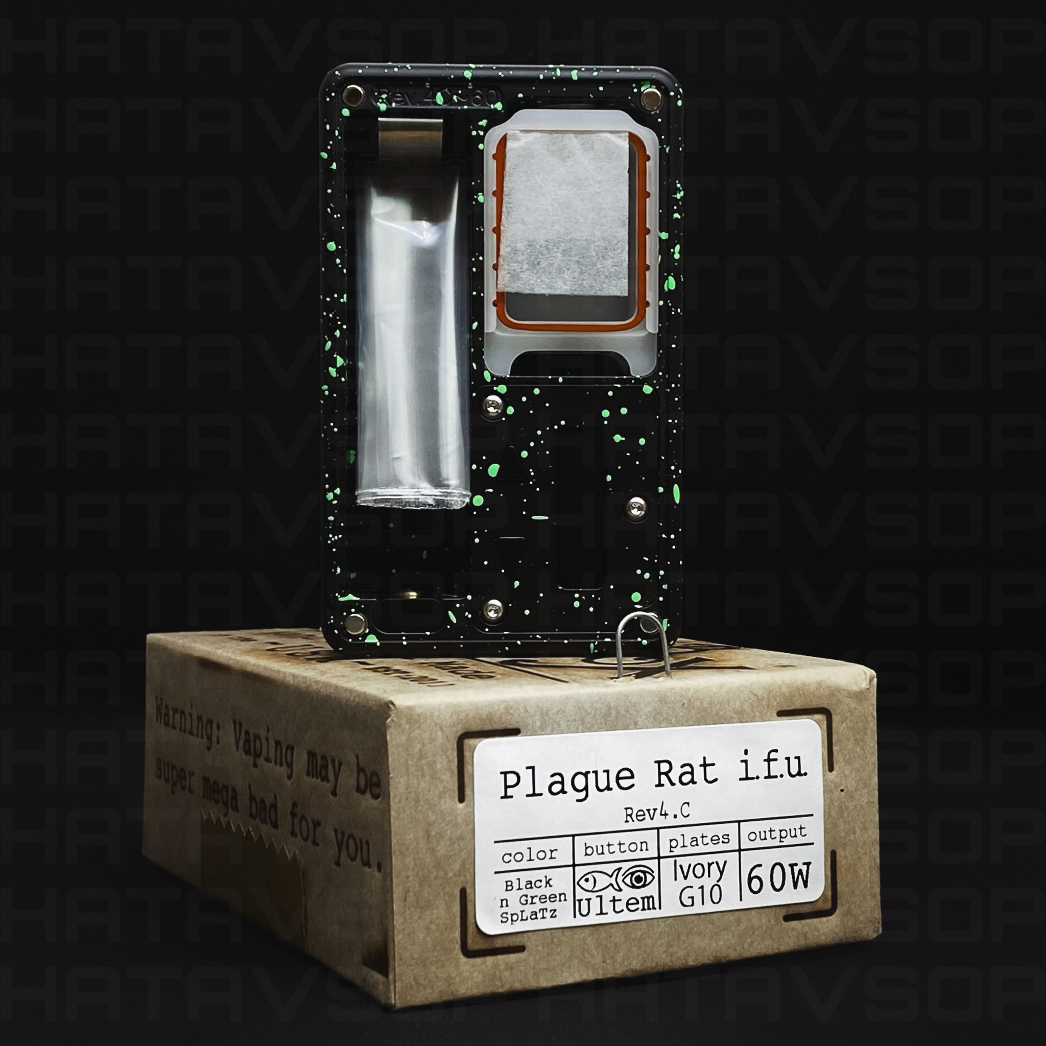 Billet Box Plague Rat i.f.u. by Billet Box Vapor | HATA V.S.O.P.