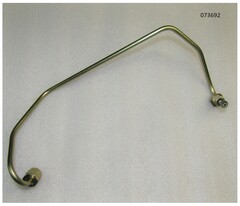 Трубка топливная высокого давления KM186FA/High pressure fuel pipe