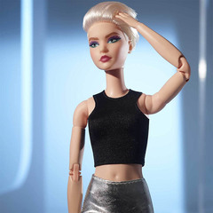 Барби Лукс 8 Высокая Блондинка Пикси Андрэ 2 Волна Металлик