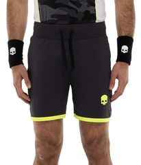 Теннисные шорты Hydrogen Camo Tech Shorts - anthracite camouflage/anthracite/yellow