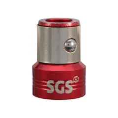 Держатель бит с кольцевым магнитом D15мм 6,35мм S2 10шт SGS 63001B-10