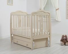 Кровать детская К-2006- 2м "Мишель" маятник универсальный (слоновая. кость)