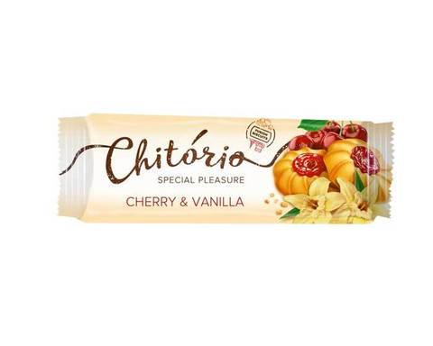 Печенье сдобное Chitorio с вишней и ванилью, 140г