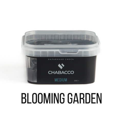 Кальянная смесь Chabacco Medium - Blooming Garden (Цветущий Сад) 200 г