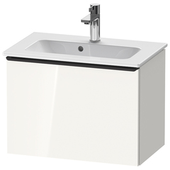 Duravit D-Neo Тумбочка подвесная, Compact 440x610x372, 1 ящик, цвет: белый высокоглянцевый DE426802222 фото