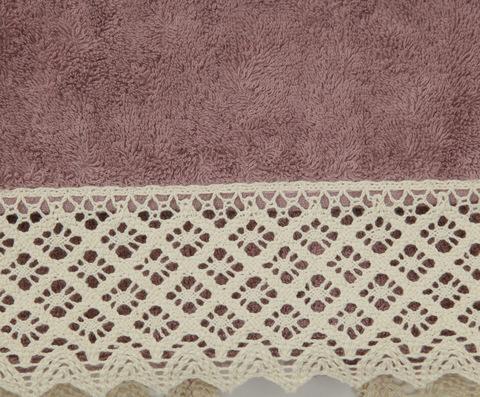 Полотенце 40x60 Old Florence Rombetti розовое