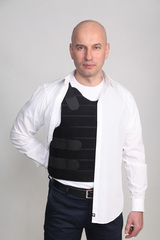 Бронежилет Комфорт 2-2 тип УНИ (Алюминий), Бр2, С, С2