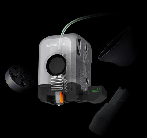 3D-принтер Bambu lab X1E Combo с AMS системой (EU-версия)