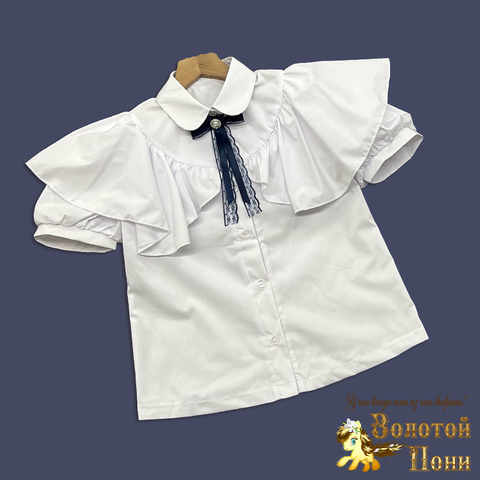 Блуза девочке (8-12) 250528-W707