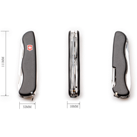 Нож складной нож Victorinox Trailmaster Black (0.8463.3)