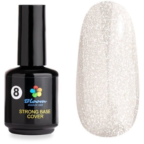 База Bloom Strong жесткая оттенок №8 15 мл