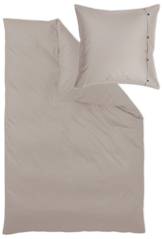 Постельное белье 1.5 спальное Curt Bauer Tender 9028 taupe серо-коричневое