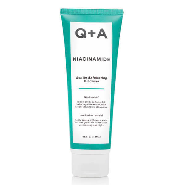 Q+A Niacinamide Gentle Exfoliating Cleanser 125 ml.