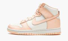 Dunk High WMNS "Sail Crimson Tint"