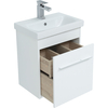 Aquanet 274015 Тумба Августа 50 (Moduo Slim) цв.белый (ручка хром) (274015)
