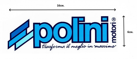 Наклейка Polini - 16x6 см