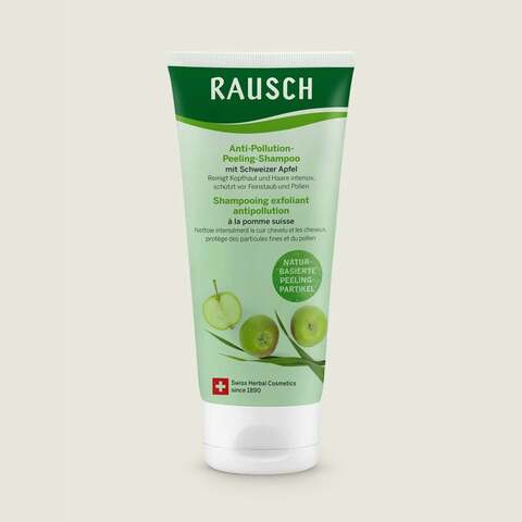Шампунь-пилинг для защиты волос с яблоком Rausch Anti-Pollution Peeling Shampoo with Swiss Apple 200 мл