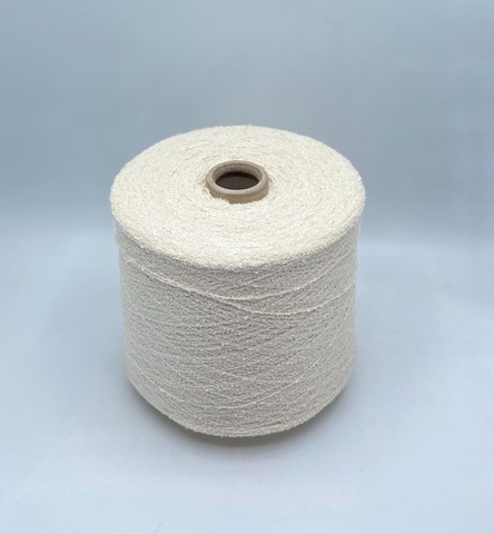 Loro Piana (пр.Италия) art-Bouclette 630м/100гр, 86%Хлопок, 7%Шелк, 7%Полиамид цвет-Светло-бежевый(760), арт.35742