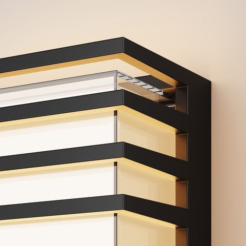 Уличный настенный светодиодный светильник Maytoni Downing Street O020WL-L10B3K