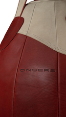 Боксерская груша EXCLUSIVE ONSERS Filippov 80см/55см/45-48кг, красный-синий