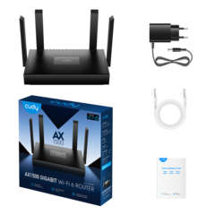 Cudy - Роутер Wi-Fi 6 AX1500 с гигабитными портами WR1500