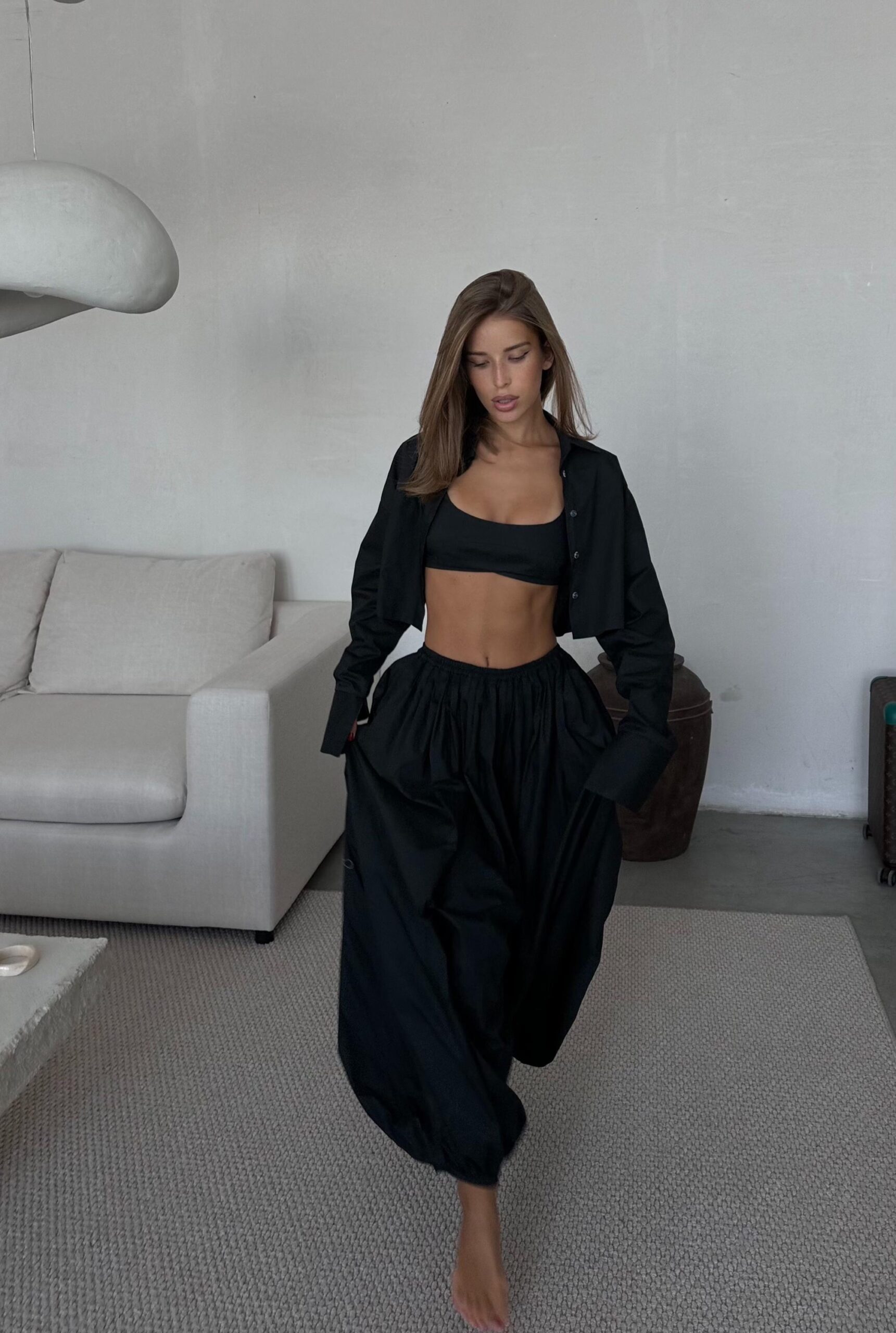 Костюм Жасмин, черный