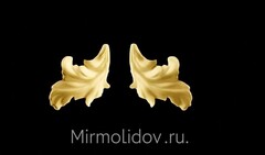 Силиконовый молд № 1215 Угловые растительные элементы