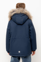 пальто  для мальчика  ВК 36096/6 УЗГ (122-158)