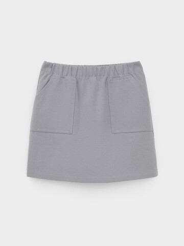 юбка  для девочки  КР 7153/серый 3911 к655